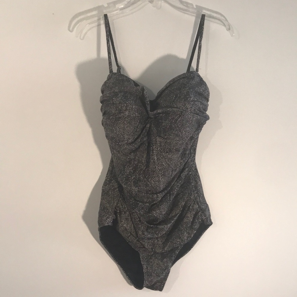 Byron Blue, Australia Snake Twist Top One Piece swimsuit